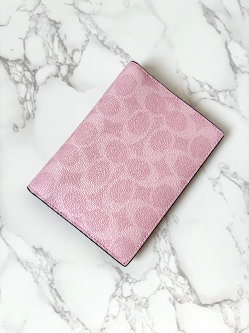 New Coach Powder Pink Passport Card Holder Wallet Limited Edition 2026 Release - Picture 2 of 10